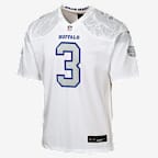 Damar Hamlin Buffalo Bills Rivalries Collection Big Kids' Nike NFL Game Jersey - White