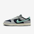 รองเท้าผู้ชาย Nike Dunk Low Retro Premium - Light Pumice/Dark Obsidian/Coconut Milk/Green Frost