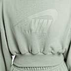 Nike Sportswear Women's Oversized Cropped French Terry Pullover Hoodie