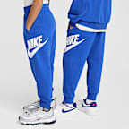 Pants de entrenamiento de French Terry para niños talla pequeña Nike Sportswear Club Fleece