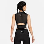 Nike Air Dri-FIT Women's 1/4-Zip Running Crop Top