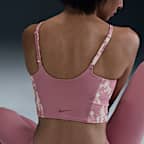 Bra deportivo de baja sujeción de talle largo con forro ligero para mujer Nike One Convertible
