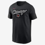 Chicago White Sox City Connect Wordmark Men's Nike MLB T-Shirt - Black