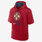 St. Louis Cardinals City Connect Men's Nike MLB Short-Sleeve Pullover Hoodie - Red