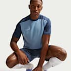 Nike Academy voetbaltop met Dri-FIT en korte mouwen voor heren