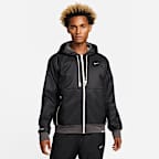 Nike Therma-FIT Standard Issue Men's Winterized Full-Zip Basketball Hoodie