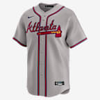 Matt Olson Atlanta Braves Men's Nike Dri-FIT ADV MLB Limited Jersey - Grey