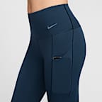 Nike Universa Women's High-Waisted 7/8 Leggings with No Front Seam