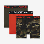 Nike Dri-FIT Essentials Big Kids' Printed Boxer Briefs (3-Pack)