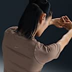 Nike Zenvy Rib Women's Dri-FIT Short-Sleeve Top