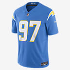 Jersey de fútbol americano Nike Dri-FIT de la NFL Limited para hombre Joey Bosa Los Angeles Chargers - Azul pólvora