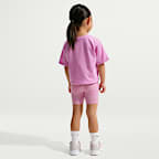 Nike Lace It Up Toddler 2-Piece Bike Shorts Set