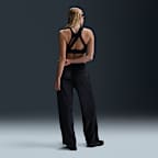 Nike Sportswear Chill Knit középmagas derekú női velúrnadrág