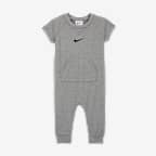 Nike Essentials Baby (0-9M) Short Sleeve Waffle Knit Coverall