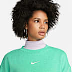Sudadera oversized de cuello redondo de tejido Fleece para mujer Nike Sportswear Phoenix