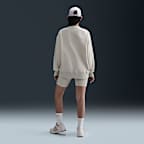 나이키 스포츠웨어 피닉스 플리스 여성 오버사이즈 크루넥 스웻셔츠