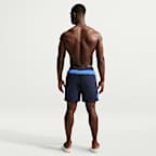 Nike Swim-volleyshorts (18 cm) med indershorts til mænd