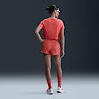 Playera de correr de manga corta Dri-FIT para mujer Nike One Swoosh