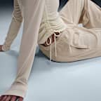 Nike Sportswear Women's Ribbed Long-Sleeve Cropped Top