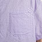 Nike Life Men's Linen Short-Sleeve Button Down