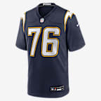 Joe Alt Los Angeles Chargers Men's Nike NFL Game Jersey - Navy