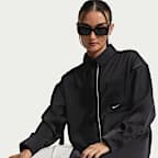 Nike Sportswear Women's Oversized Satin Long-Sleeve Top