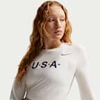Nike Team USA One Women's Dri-FIT Long-Sleeve Top