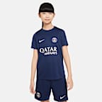 Paris Saint-Germain Academy Pro Older Kids' Nike Dri-FIT Football Short-Sleeve Knit Top