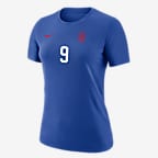 Playera de fútbol Nike para mujer Mallory Swanson USWNT - Royal juego