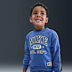 ナイキ スポーツウェア ベビー P.E. フレンチテリー クルー アンド パンツ セットアップ