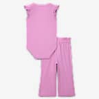 Nike Baby (3–6M) Paperbag Waist Trousers 2-Piece Baby Set