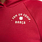 FC Barcelona Essential Women's Nike Fleece Pullover Hoodie