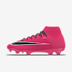 Nike Mercurial Superfly 11 Academy By You Custom Firm-Ground High-Top Football Boots - Multi-Colour/Multi-Colour