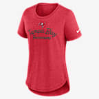 Tampa Bay Buccaneers Script Women's Nike NFL T-Shirt - Red