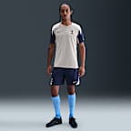 Kortærmet Tottenham Hotspur Strike Nike Dri-FIT-fodboldtrøje til mænd