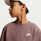 나이키 스포츠웨어 클럽 플리스 주니어 스웻셔츠