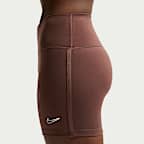 Nike One shorts voor dames (12,7 cm)