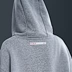 Nike Sportswear Phoenix Fleece ekstra stor hettegenser til dame