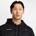 Sudadera con gorro sin cierre de tejido Fleece para hombre Nike Club