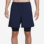 Nike Unlimited 男款 Dri-FIT 7" 二合一多功能短褲