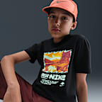 Playera para niños talla grande Nike Sportswear