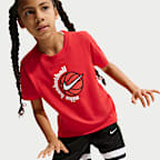 Shorts de básquetbol Nike Dri-FIT para niños talla grande