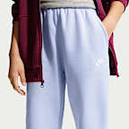 Calças folgadas Nike Sportswear Club Fleece Júnior