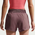 ナイキ Dri-FIT ワン ウィメンズ ミッドライズ 8cm ブリーフラインド ショートパンツ