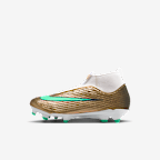 Metallic Gold/Green Glow