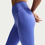 Nike Universa Women's High-Waisted 7/8 Leggings with No Front Seam