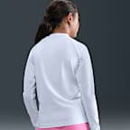 Nike Swim Hydroguard Big Kids' (Girls') Dri-FIT UV Long Sleeve Top