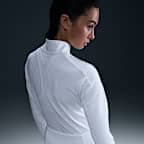 Playera de golf Dri-FIT ADV de medio cierre para mujer Nike Tour