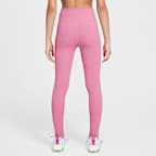 Leggings Dri-FIT de tiro alto para niña talla grande Nike One