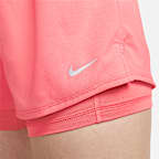Nike Dri-FIT One Women's Mid-rise 8cm (approx.) 2-in-1 Shorts